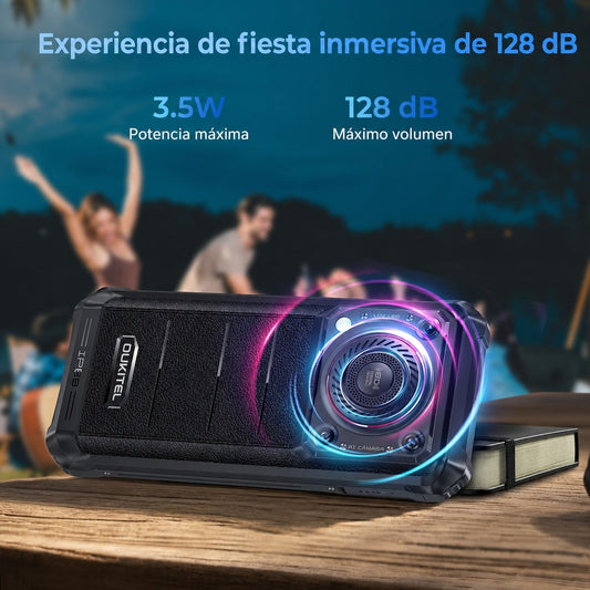 OUKITEL WP36: teléfono resistente con batería de 10.600 mAh y 16 GB+128 GB