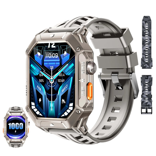 OUKITEL BT80 1000mAh Battery Capacity 5ATM Waterproof Outdoor Sport Watch