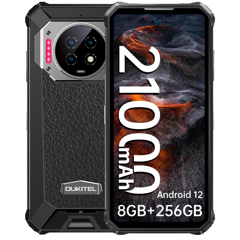 OUKITEL WP19 6.78-inch 21000mAh Battery 33W Fast Charge Rugged