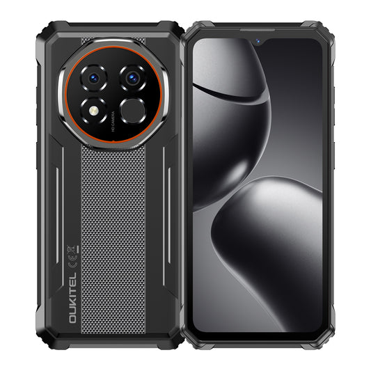 OUKITEL G6-EV 4G Rugged Phone 6.52'' HD+ Display 10,600mAh Big Battery 64MP Camera Android 16(8GB+256GB)