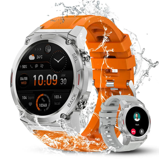 OUKITEL BT50 400mAh Battery Capacity 5ATM Waterproof Outdoor Rugged Watch