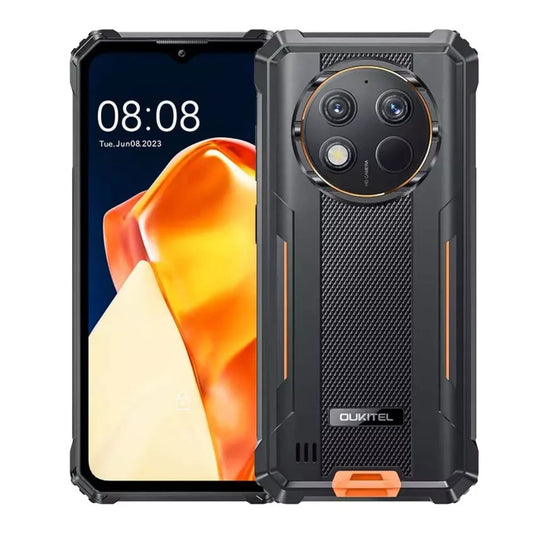 OUKITEL WP28S 4G Rugged Phone 6.52-inch 10600mAh Big Battery 13MP Camera Android 14(16GB+128GB NFC)