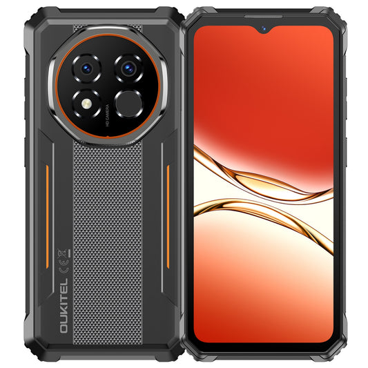 OUKITEL G6-EV 4G Rugged Phone 6.52'' HD+ Display 10,600mAh Big Battery 64MP Camera Android 16(8GB+256GB)