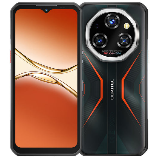 OUKITEL WP55 S 4G Rugged Phone 6.6'' FHD+ Display 11000mAh Big Battery 64MP Camera Android 15 NFC