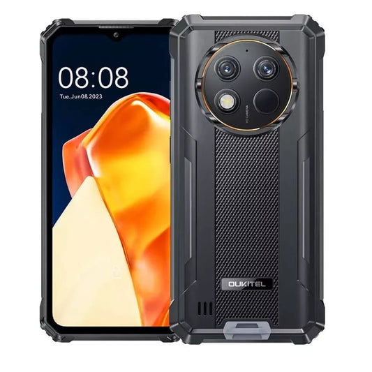 OUKITEL WP28S 4G Rugged Phone 6.52-inch 10600mAh Big Battery 13MP Camera Android 14(16GB+128GB NFC)