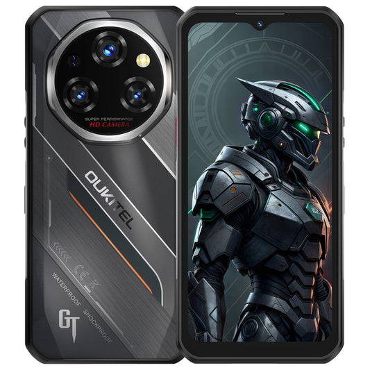 OUKITEL WP62 5G Rugged Phone 6.6-inch FHD+ Display 11,000mAh Battery 108MP Camera Android 15 with NFC