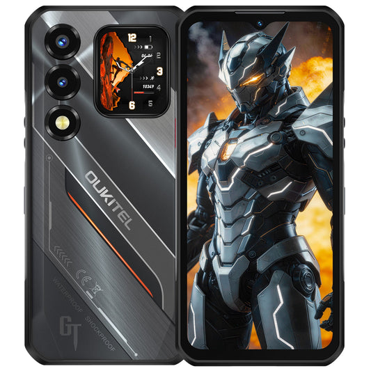 OUKITEL WP66 5G Rugged Phone 6.6'' FHD+ Display 11,000mAh Big Battery 108MP Camera Android 16(12GB+512GB NFC)